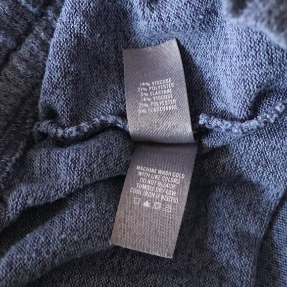 Aerie Women's Small Blue Stretch Waist Pocket Relaxed Skinny Loose Joggers - Picture 11 of 12